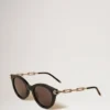 Penny Sunglasses Black Acetate Women Penny Sunglasses Black Acetate Women