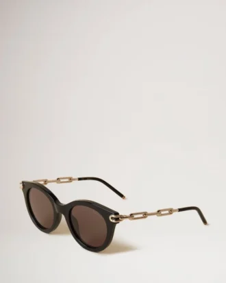 Penny Sunglasses Black Acetate Women