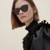 Penny Sunglasses Black Acetate Women Penny Sunglasses Black Acetate Women