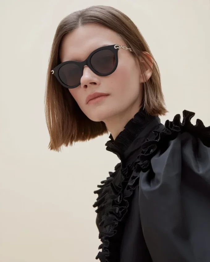 Penny Sunglasses Black Acetate Women Penny Sunglasses Black Acetate Women