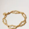 Pimlico Chain Bracelet Gold Plated Brass Women Pimlico Chain Bracelet Gold Plated Brass Women
