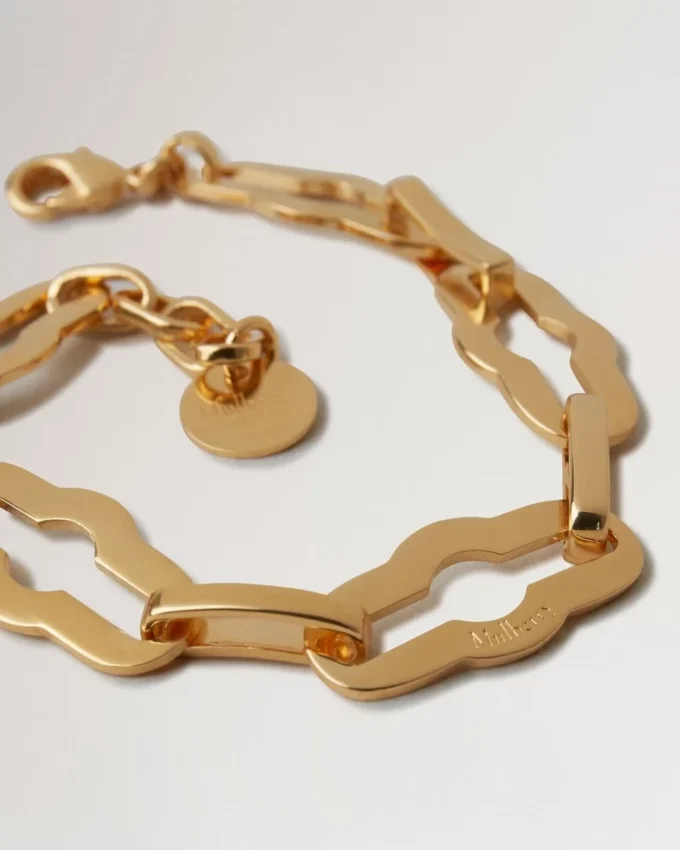 Pimlico Chain Bracelet Gold Plated Brass Women Pimlico Chain Bracelet Gold Plated Brass Women