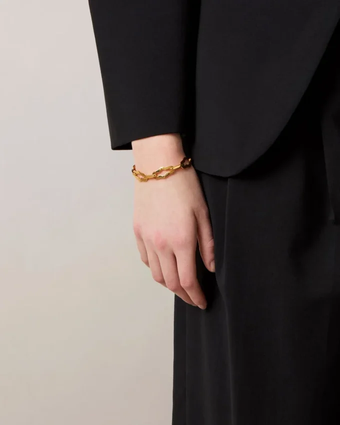 Pimlico Chain Bracelet Gold Plated Brass Women Pimlico Chain Bracelet Gold Plated Brass Women