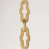Pimlico Chain Earrings Gold Plated Brass Women Pimlico Chain Earrings Gold Plated Brass Women