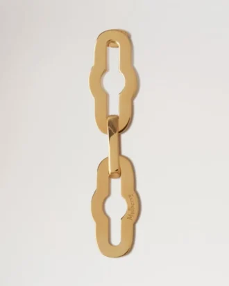 Pimlico Chain Earrings Gold Plated Brass Women