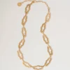 Pimlico Chain Necklace Gold Plated Brass Women Pimlico Chain Necklace Gold Plated Brass Women