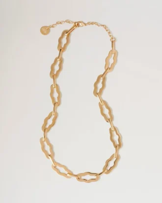 Pimlico Chain Necklace Gold Plated Brass Women