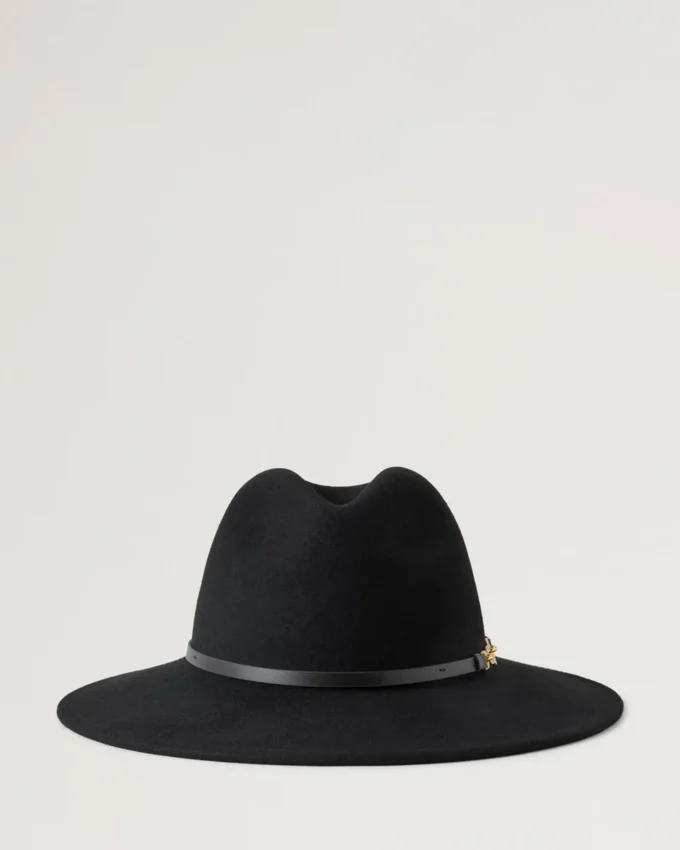 Pimlico Fedora Black Wool Pimlico Pimlico Fedora Black Wool Pimlico