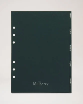 Planner Contacts Dividers Mulberry Green Paper Men Planner Contacts Dividers Mulberry Green Paper Men