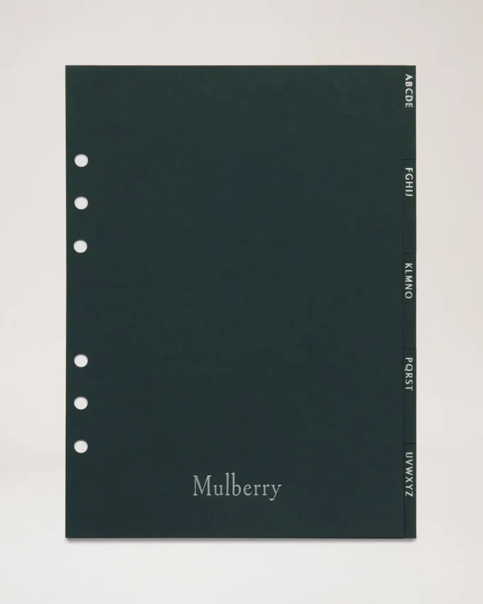 Planner Contacts Dividers Mulberry Green Paper Men Planner Contacts Dividers Mulberry Green Paper Men