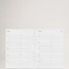 Planner Contacts Pages White Paper Men