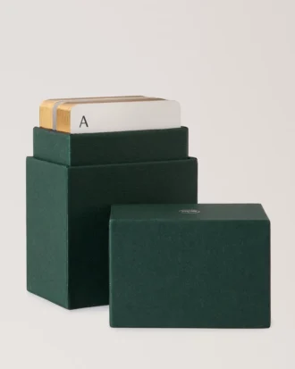 Playing Cards Mulberry Green Paper Lifestyle