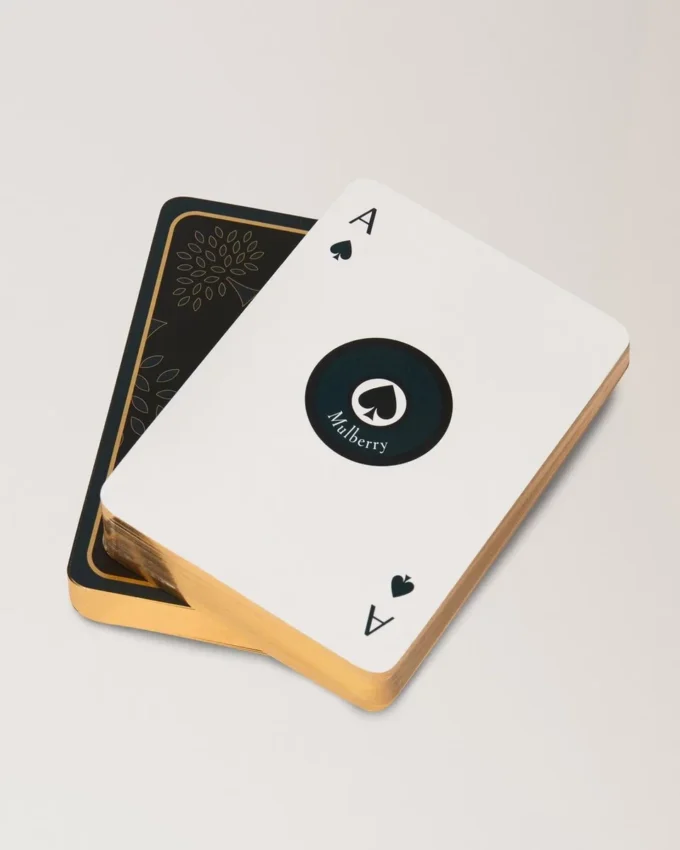 Playing Cards Mulberry Green Paper Lifestyle Playing Cards Mulberry Green Paper Lifestyle