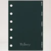 Pocket Book Contacts Dividers Mulberry Green Paper Pocket Book Contacts Dividers Mulberry Green Paper