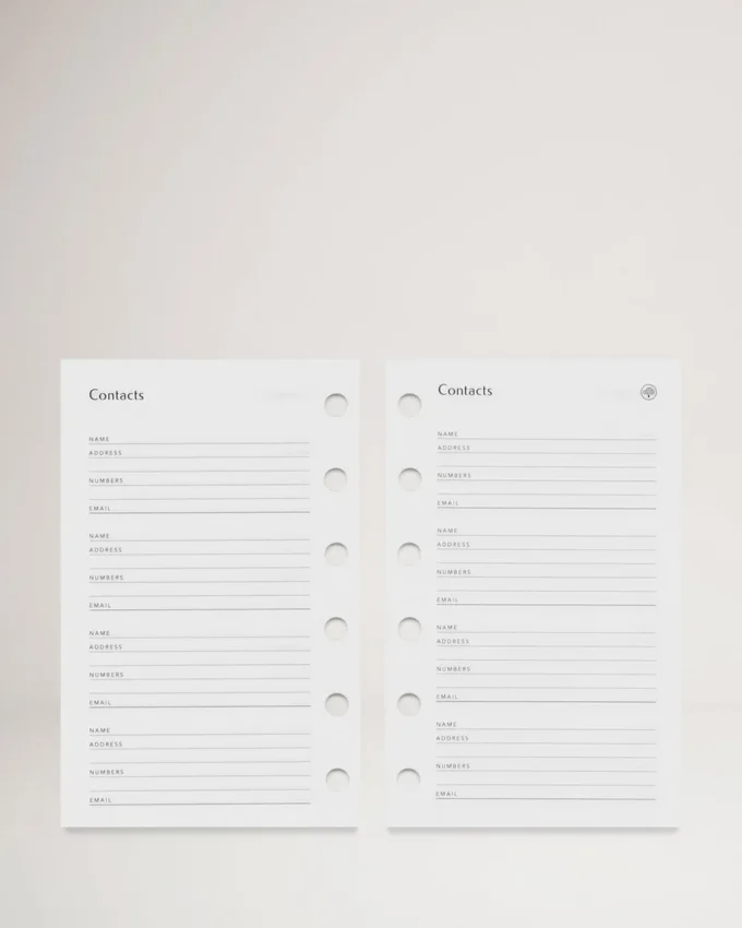 Pocket Book Contacts Dividers White Paper Men Pocket Book Contacts Dividers White Paper Men