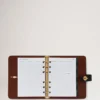 Postman’s Lock Agenda Black Small Classic Grain