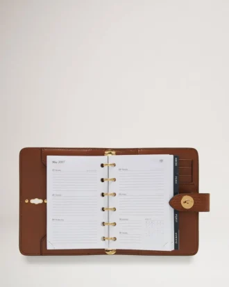 Postman’s Lock Pocket Book Oak Small Classic Grain