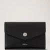 Press Stud Wallet Black High Shine Leather Gifts for Her Press Stud Wallet Black High Shine Leather Gifts for Her