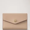 Press Stud Wallet Crumpet Small Classic Grain Women