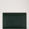 Press Stud Wallet Mulberry Green Small Classic Grain Press Stud Wallet Mulberry Green Small Classic Grain