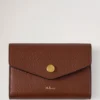 Press Stud Wallet Oak Two-Tone Small Classic Grain Press Stud Wallet Oak Two-Tone Small Classic Grain
