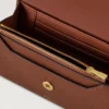 Press Stud Wallet Oak Two-Tone Small Classic Grain Press Stud Wallet Oak Two-Tone Small Classic Grain