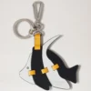 Puzzle Keyring – Angel Fish Black, White & Double Yellow Mixed Material Puzzle Keyring – Angel Fish Black, White & Double Yellow Mixed Material