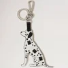 Puzzle Keyring – Dalmatian Black & White Silky Calf & Small Classic Grain Puzzle Keyring – Dalmatian Black & White Silky Calf & Small Classic Grain
