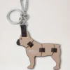 Puzzle Keyring – French Bulldog Maple Silky Calf Puzzle Keyring – French Bulldog Maple Silky Calf
