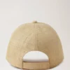 Raffia Baseball Cap Beige Raffia Women