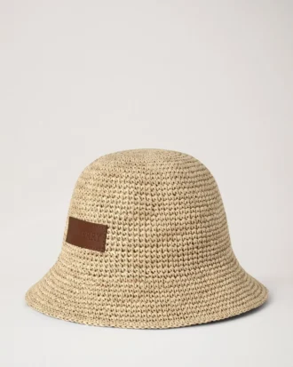 Raffia Bucket Hat Natural 100% Paper Raffia Summer Edit