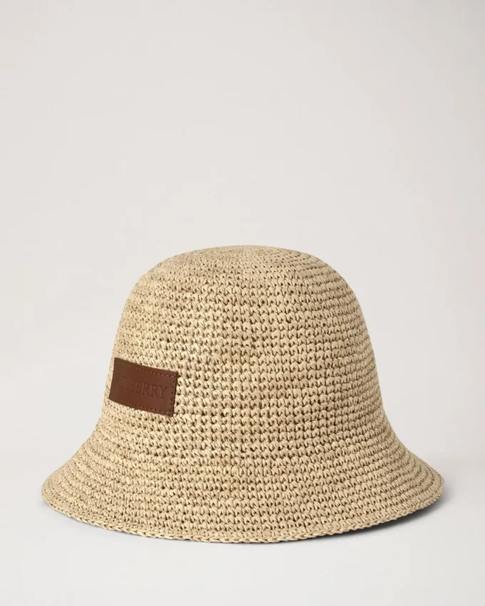 Raffia Bucket Hat Natural 100% Paper Raffia Summer Edit Raffia Bucket Hat Natural 100% Paper Raffia Summer Edit