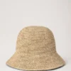 Raffia Bucket Hat Natural 100% Paper Raffia Summer Edit Raffia Bucket Hat Natural 100% Paper Raffia Summer Edit