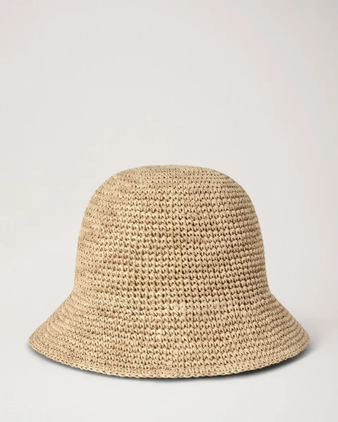 Raffia Bucket Hat Natural 100% Paper Raffia Summer Edit Raffia Bucket Hat Natural 100% Paper Raffia Summer Edit