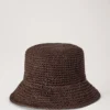 Raffia Mulberry Tree Bucket Hat Ebony 100% Paper Raffia Raffia Mulberry Tree Bucket Hat Ebony 100% Paper Raffia