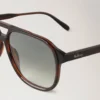 Raffy Sunglasses Striped Tortoiseshell Bio Acetate Raffy Sunglasses Striped Tortoiseshell Bio Acetate