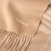 Reversible Cashmere Check Scarf Camel & Maple Cashmere Reversible Cashmere Check Scarf Camel & Maple Cashmere