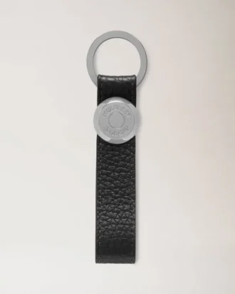 Rivet Keyring Black Heavy Grain Men Rivet Keyring Black Heavy Grain Men