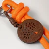 Rope Keyring Orange & out of the Blue Mixed Material