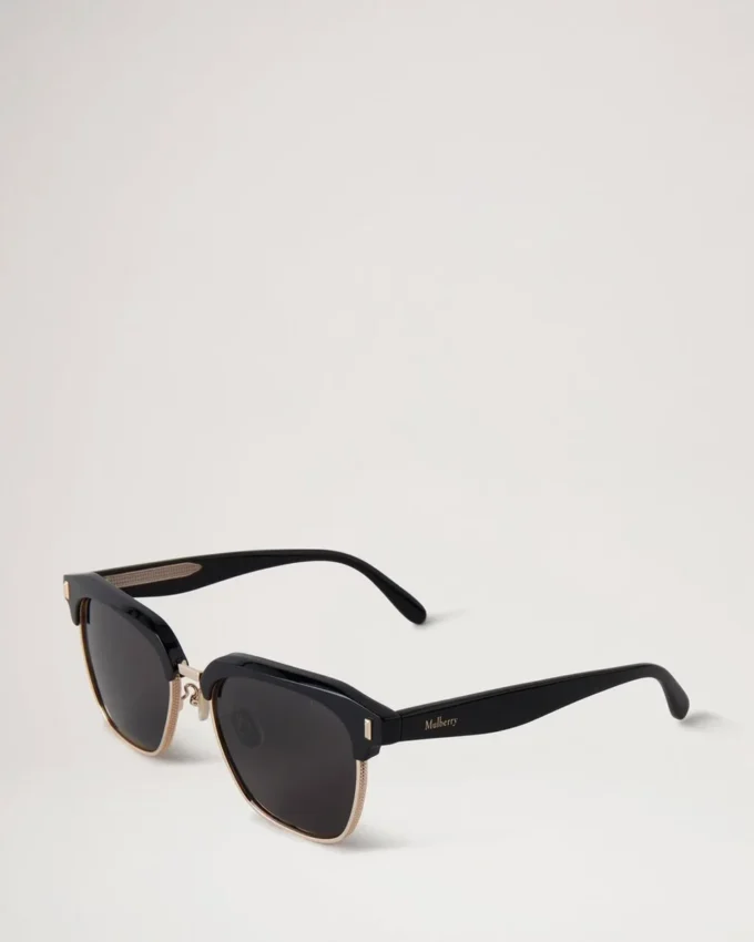 Rowan Sunglasses Black Bio Acetate Sunglasses Rowan Sunglasses Black Bio Acetate Sunglasses