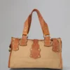 Roxanne Pre-Loved Beige & Tan Canvas & Leather Roxanne Pre-Loved Beige & Tan Canvas & Leather