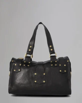 Roxanne Pre-Loved Black Natural Veg Tanned Pre-Loved Bags