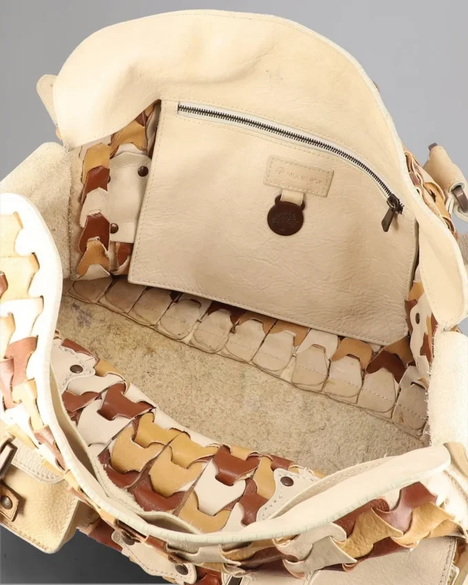 Roxanne Pre-Loved Nude, Coconut & Oak Rio Pre-Loved Bags Roxanne Pre-Loved Nude, Coconut & Oak Rio Pre-Loved Bags