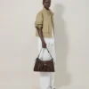 Roxanne Shoulder Bag Chocolate Suede Roxanne Roxanne Shoulder Bag Chocolate Suede Roxanne