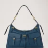 Roxanne Shoulder Bag out of the Blue High Shine Leather Roxanne Shoulder Bag out of the Blue High Shine Leather
