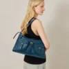Roxanne Shoulder Bag out of the Blue High Shine Leather Roxanne Shoulder Bag out of the Blue High Shine Leather
