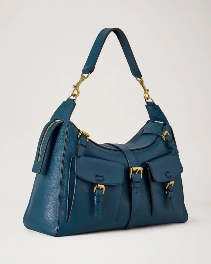 Roxanne Shoulder Bag out of the Blue High Shine Leather Roxanne Shoulder Bag out of the Blue High Shine Leather