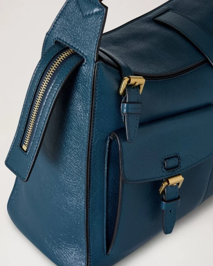 Roxanne Shoulder Bag out of the Blue High Shine Leather Roxanne Shoulder Bag out of the Blue High Shine Leather