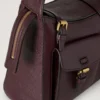 Roxanne Shoulder Bag Oxblood High Shine Leather Roxanne Shoulder Bag Oxblood High Shine Leather