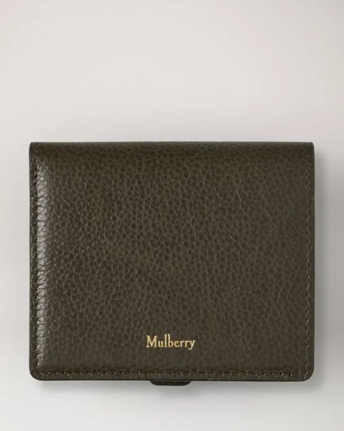 Roxanne Wallet Juniper Green Small Classic Grain